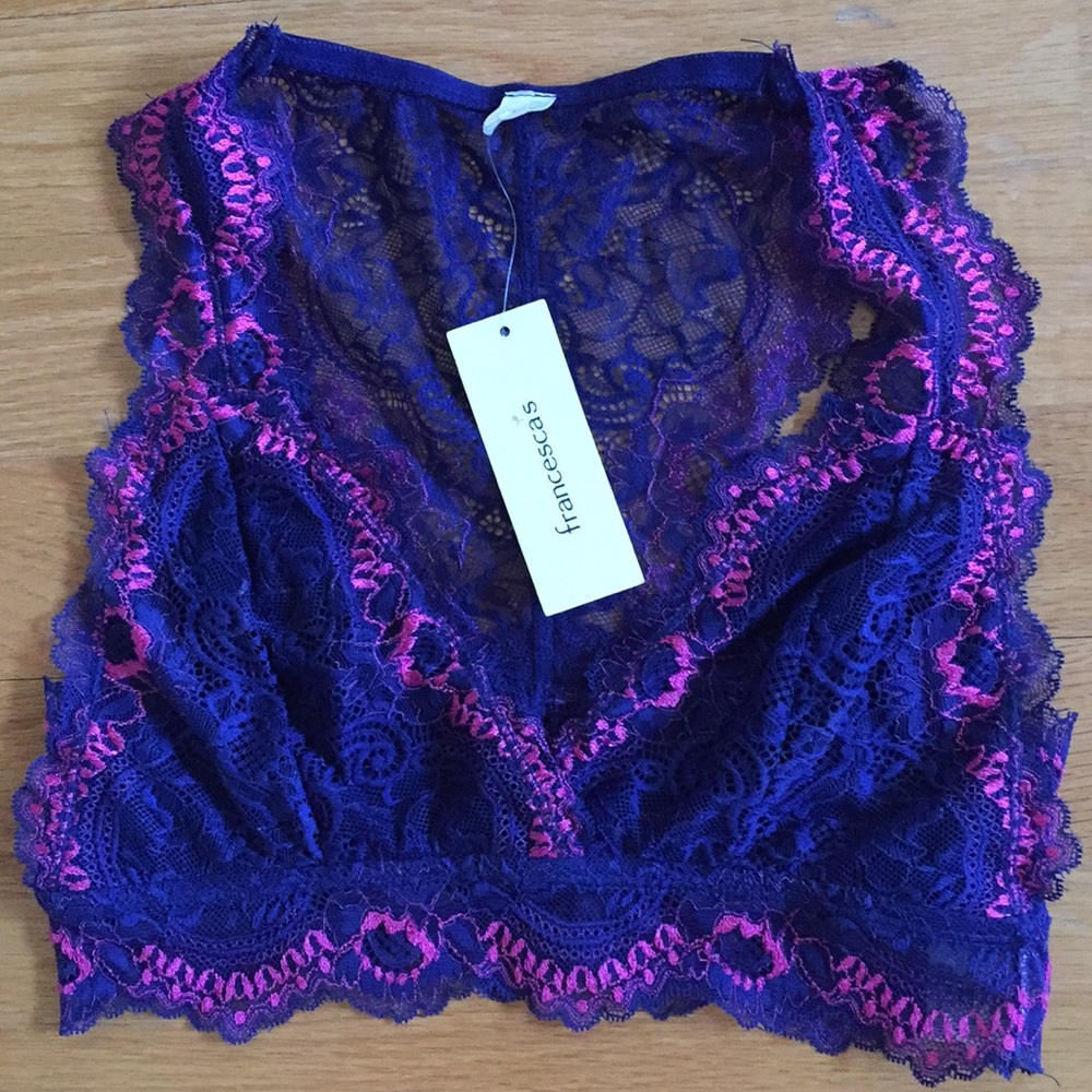 Lace Francesca’s Bralette. Never worn!